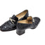 Peruzzi Shoes Women Size 6.5 37 Florence Italy Loafers Square Toe Sophistication