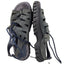Earth Shoe Sandals Womens Size 10 Gray Leather Upper Strappy Outdoor Elm 3832590