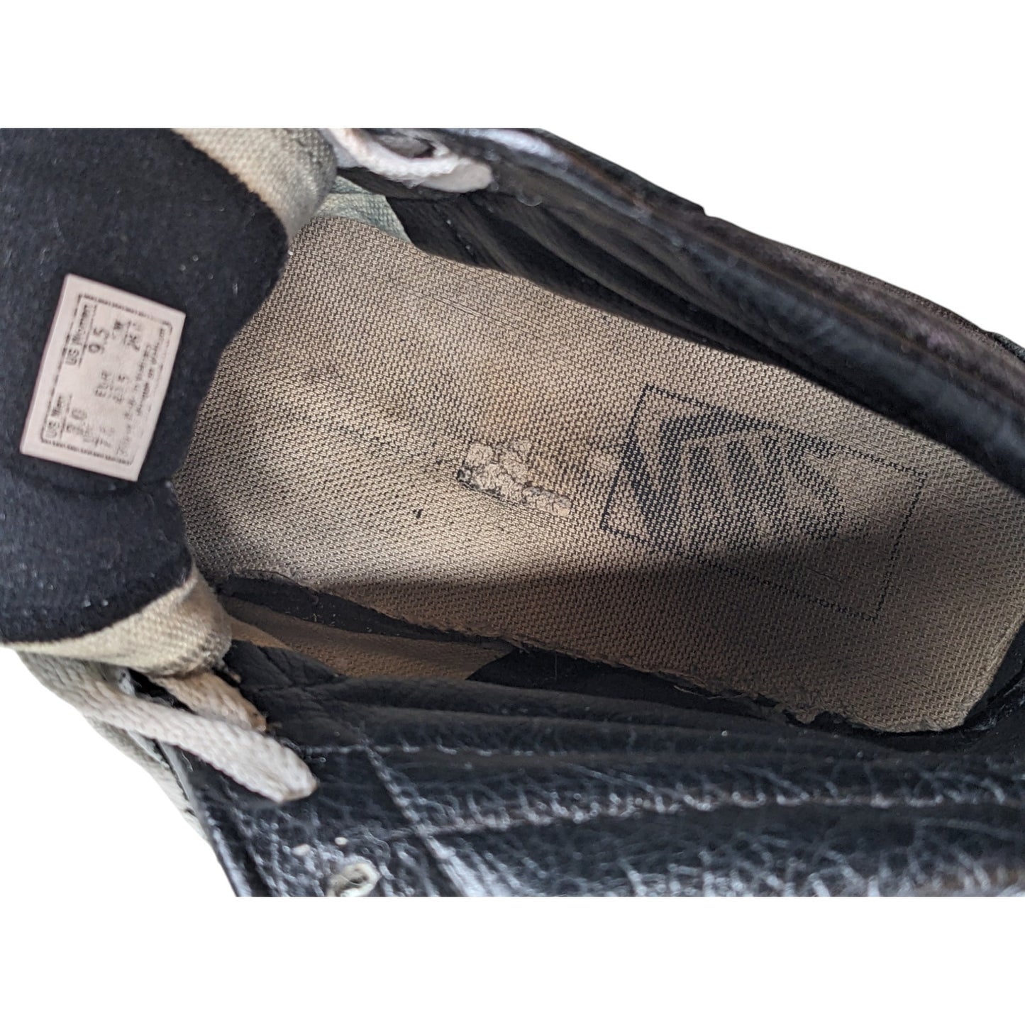 VANS Shoes Sk8 Hi Canvas Skateboard Mens 8 Womens 9.5 High Top Off Wall Sneakers