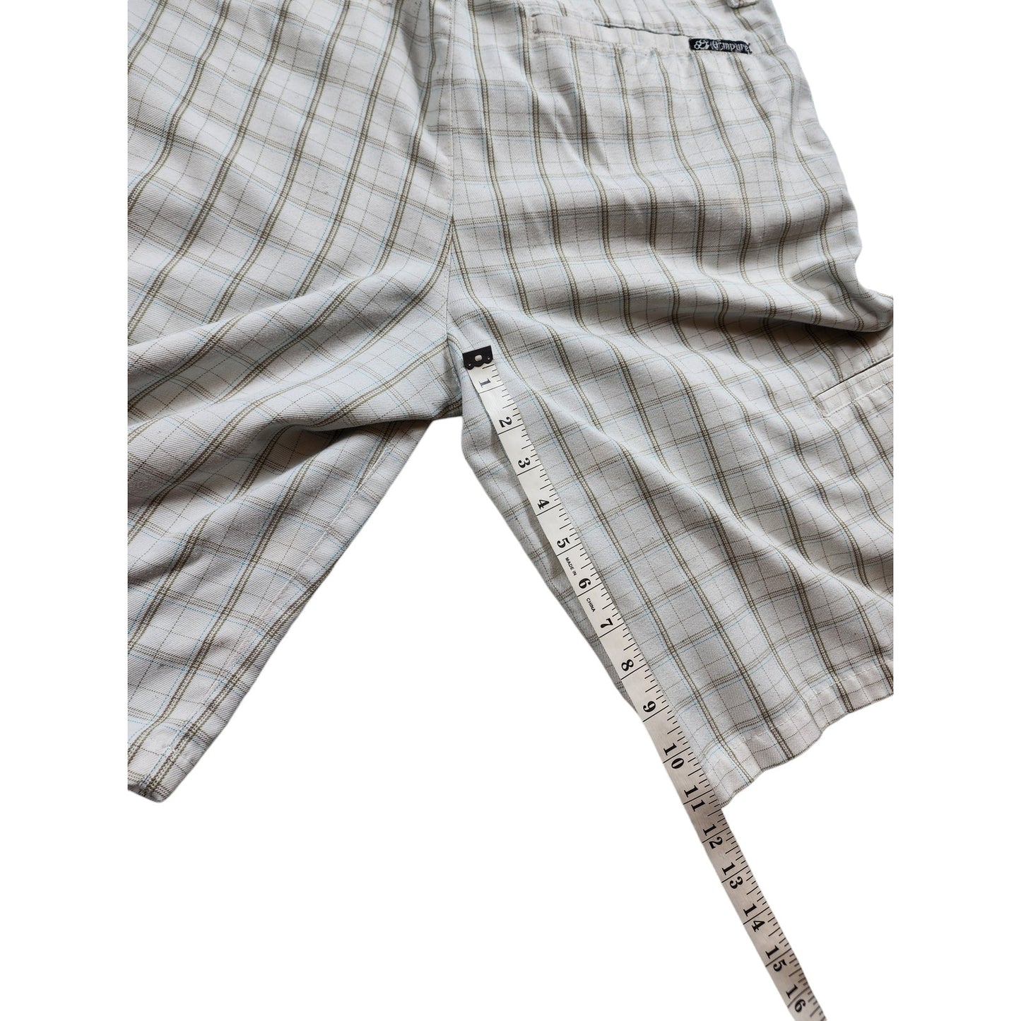 Empyre Plaid Shorts Mens Size 34 Checkered Casual Summer Wear Fashion Skater
