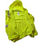 Berne Hi-Vis Hoodie Men 2XL Yellow Reflective Zip Safety Sweatshirt Construction