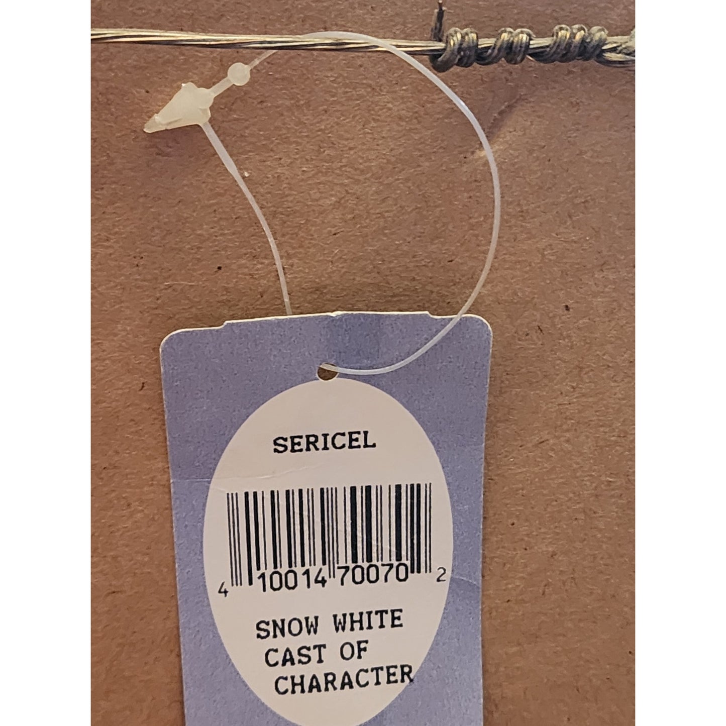 Disney Sericel Snow White Seven Dwarf Cast of Characters COA Tag LE Framed 35x18