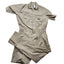 Dickies Coveralls Mens Medium Khaki Tan Workwear Utility Jumpsuit Mechanic