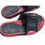 Nike Air Jordan Slides Sandals Mens 8 Black Red Adjust Strap Summer 705163-001