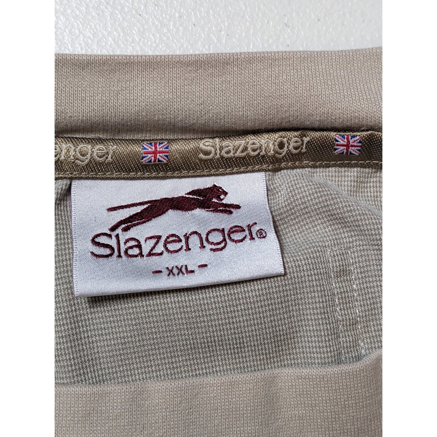 Slazenger Pullover Mens XXL Crewneck Sweatshirt Vintage Athleisure Windbreaker