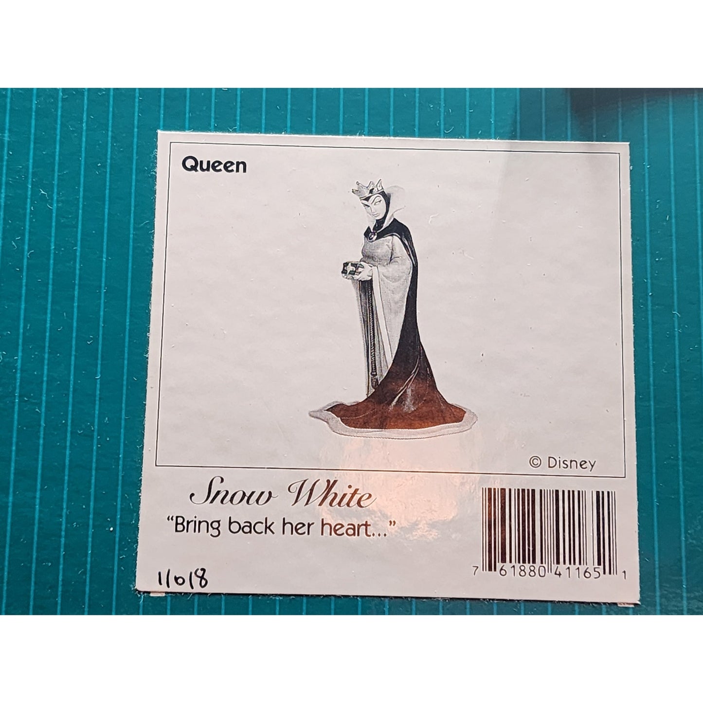 WDCC Snow White Evil Queen Bring Back Her Heart Figurine 90s Villains COA Box