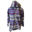 HM Divided Hoodie Womens 10 Shacket Boho Southwestern Style Full Zip Aztec