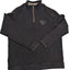 Tommy Bahama Pullover Mens Medium Black Cotton Sweatshirt Quarter Zip Casual