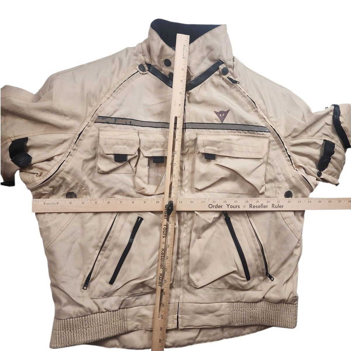 Dainese Motorcycle Jacket 50 USA 4O Large D-Tec Equipment Armor Touring Liner