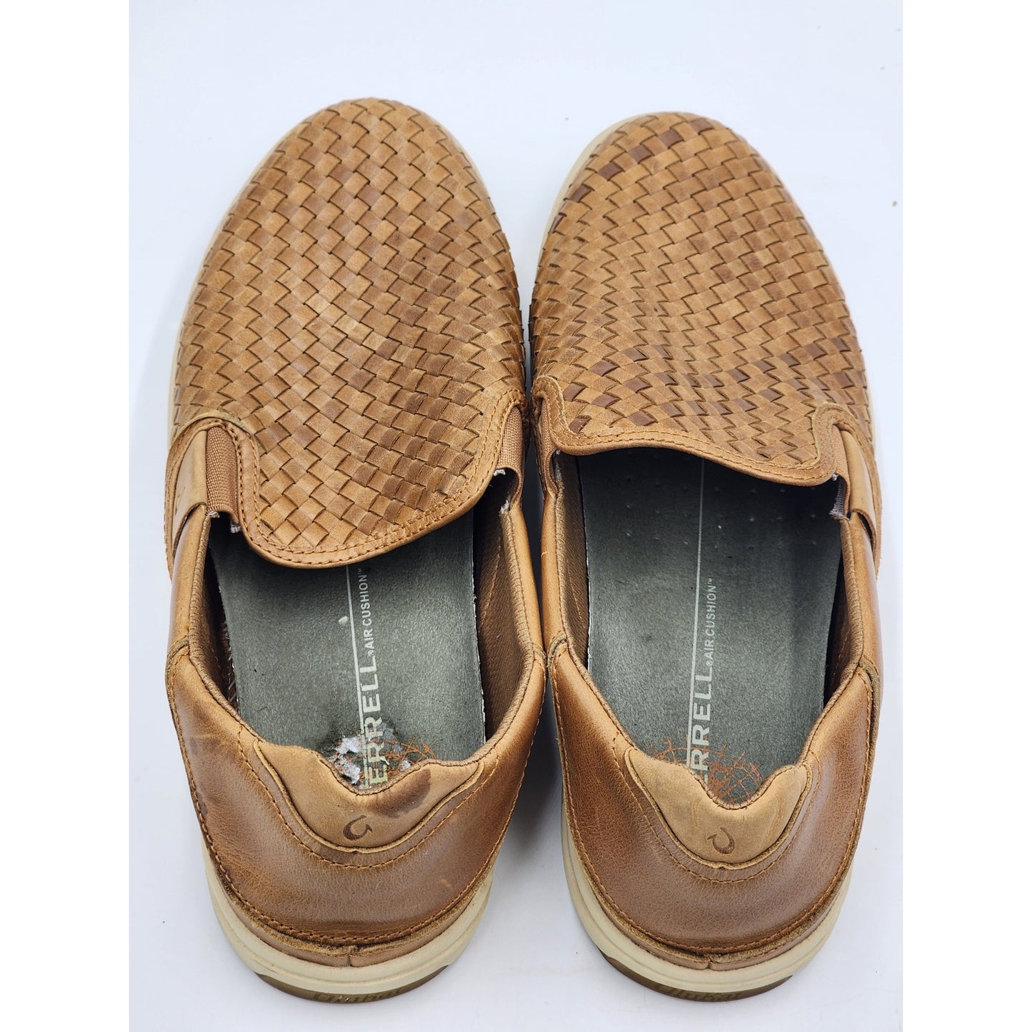 Olukai Lae‘ahi Lauhala Slip On Sneakers Mens 14 Woven Casual Shoes Surf Island
