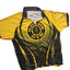 Golds Gym Cycling Jersey Mens Large Half Zip Short Sleeve Fitness Bodybuilding