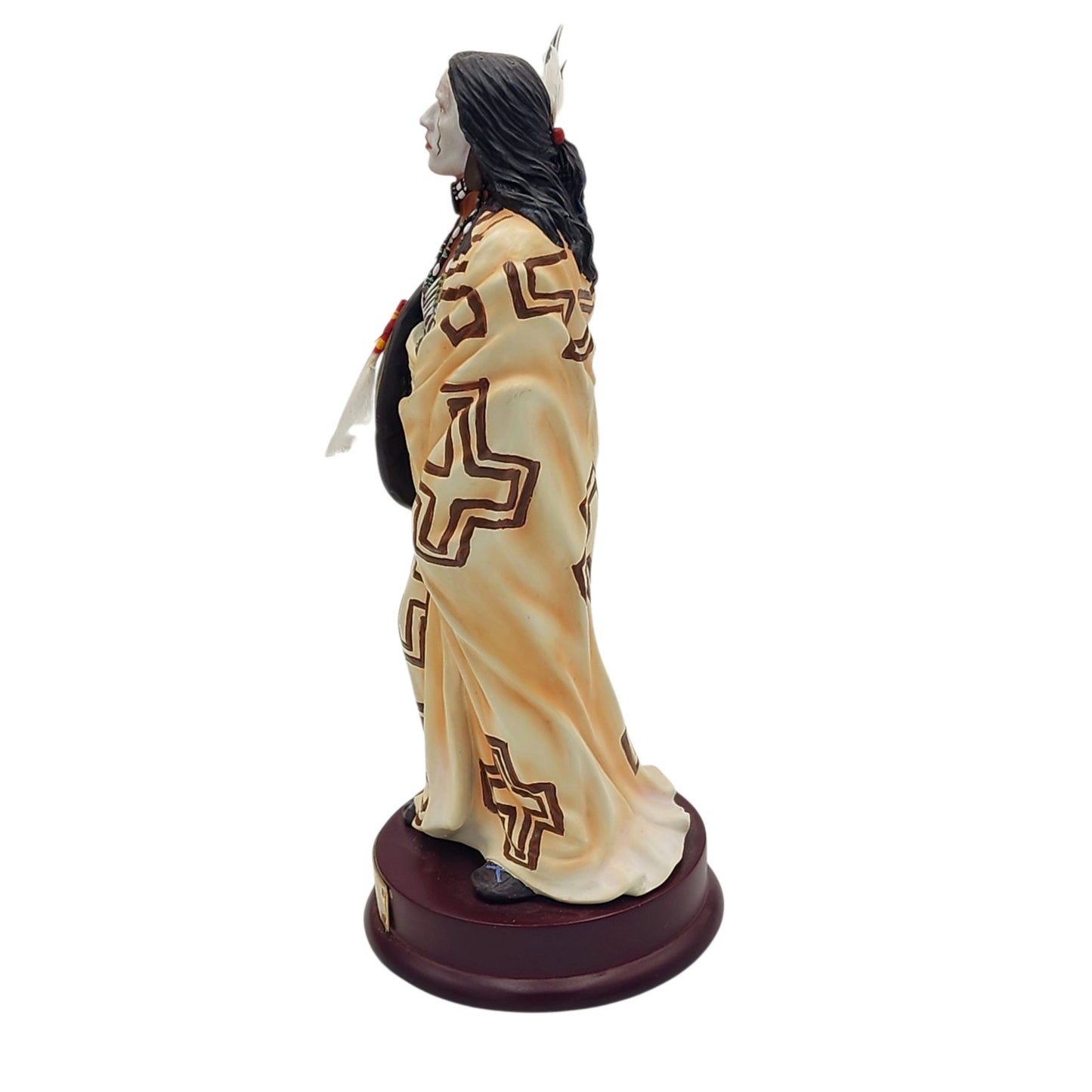 JD Challenger White Breast Southwest Style Figurine Westland Warrior Box 15106