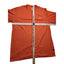 North Face Shirt Mens Large Long Sleeve Orange Breathable Lightweight Adventure