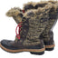 Sorel Tofino Boots Womens 9 Faux Fur Waterproof Winter Snow NL2388-231 Gorpcore