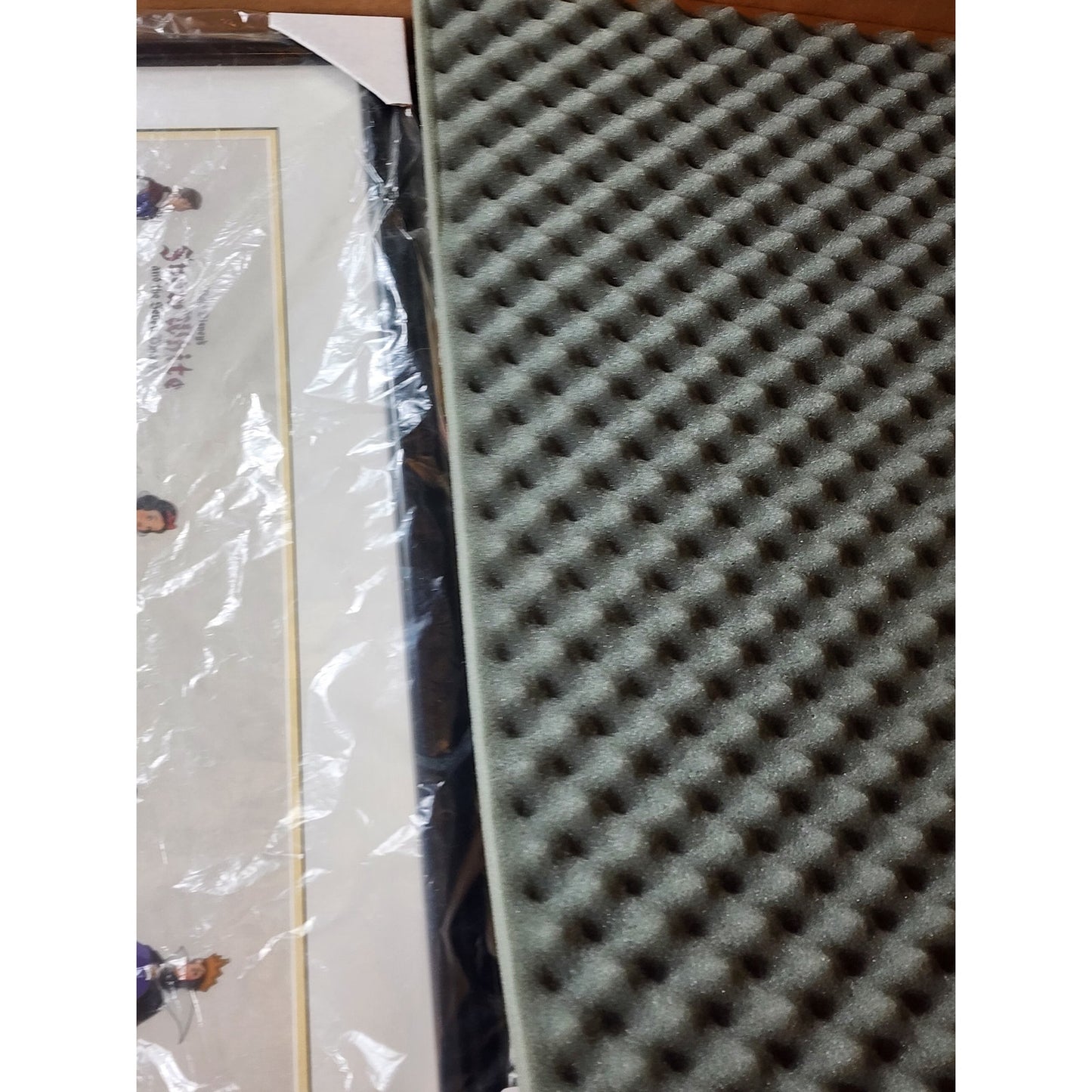 Disney Sericel Snow White Seven Dwarf Cast of Characters COA Tag LE Framed 35x18