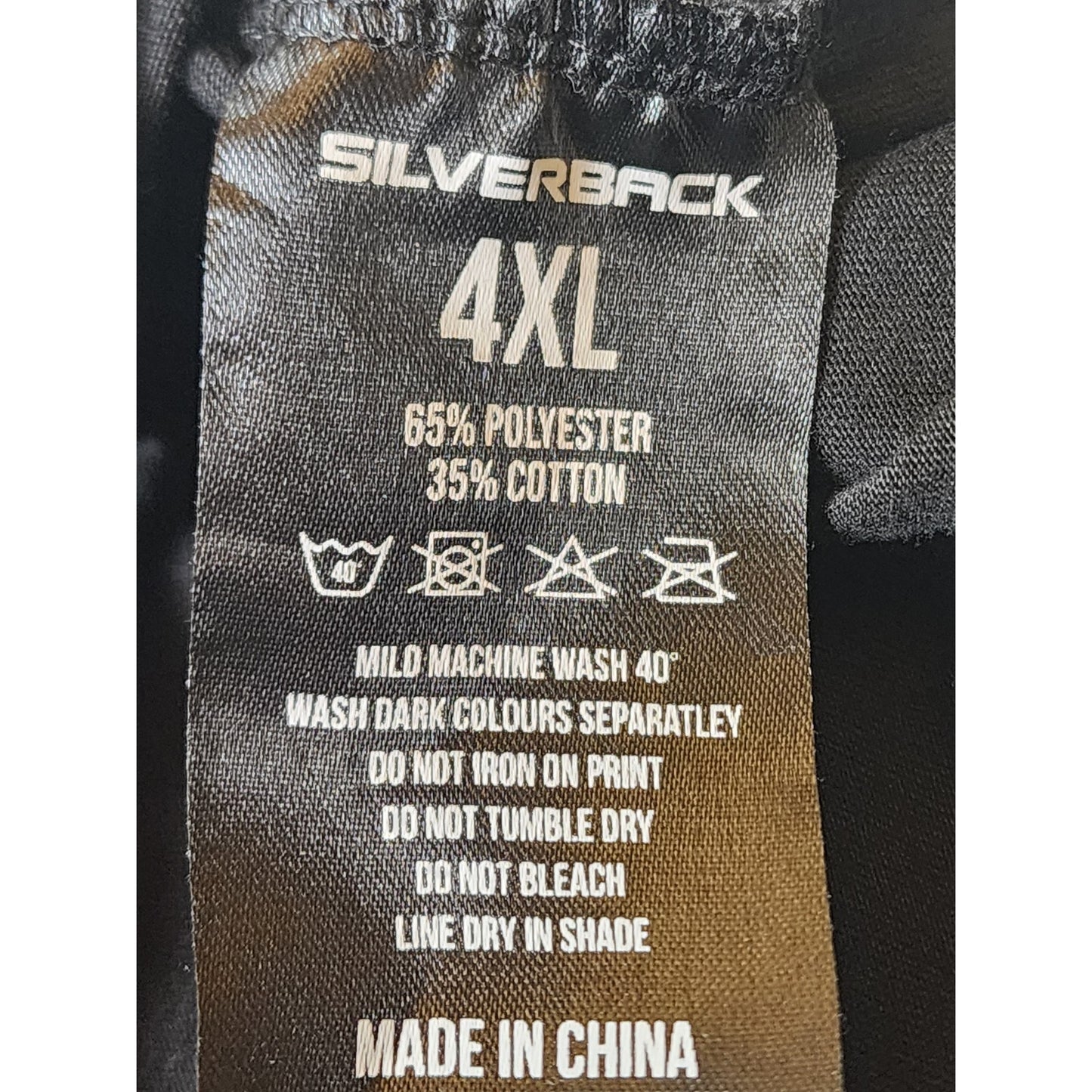 Silverback Gorilla Graphic T Shirt 4XL Never Back Down Walk Strong Gym Fitness