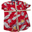 VANS Off the Wall Hawaiian Camp Shirt Mens Medium Tropical Floral Button Y2K