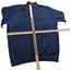 Tommy Bahama Pullover Sweatshirt Mens Large Zip Navy Blue Fleece Preppy Warm
