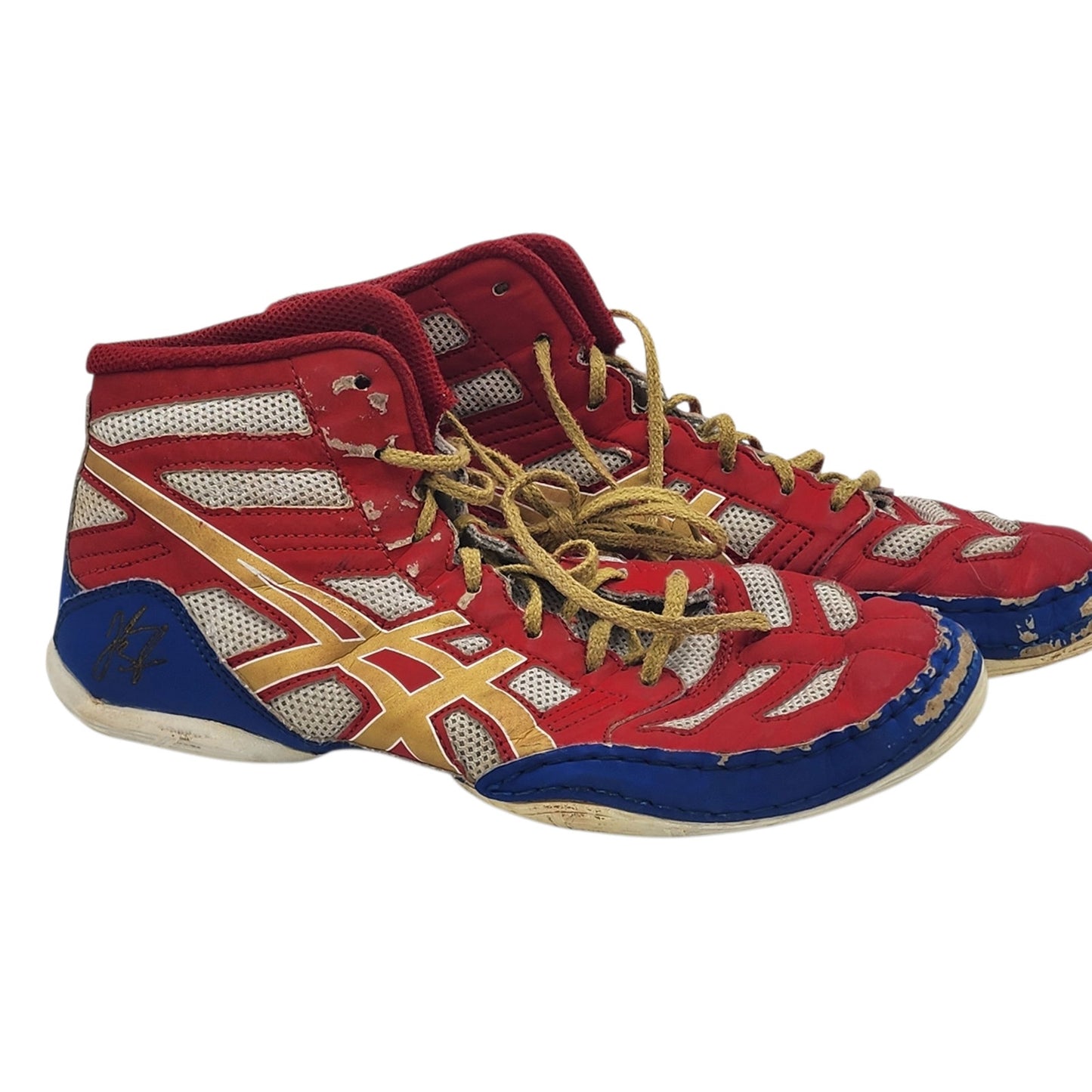 Asics JB Elite RWB Wrestling Shoes Youth 6 Men 5 Women 6.5 Dream It Do It C353Y