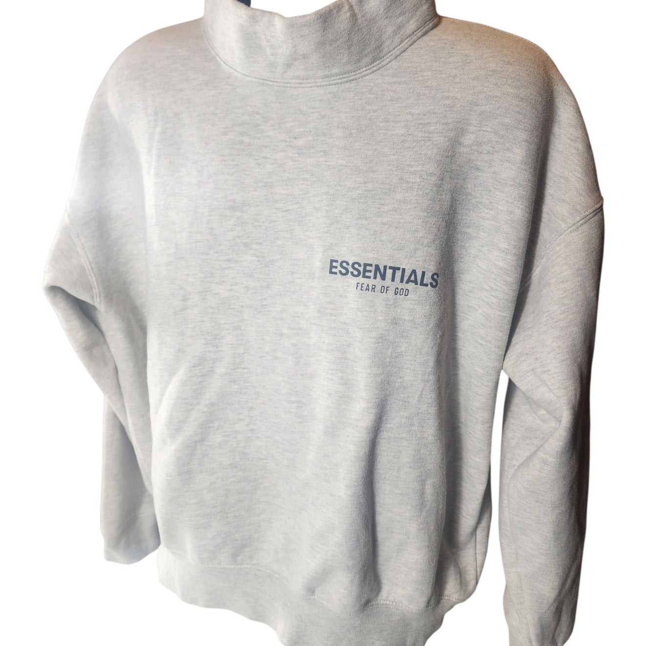 Fear of God Essentials Mock Neck Sweatshirt Oversized Small Fitted XL Pullover