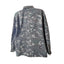 BKE Camo Utility Jacket Womens Large Military Style Zip Up Field Coat Sweatshirt