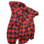 Burton Flannel Shirt Mens Large Red Black Buffalo Plaid Button Lumberjack Skate