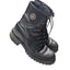 Harley Davidson Boots Womens 8 Black Leather Biker Motorcycle Lace Riding 88011