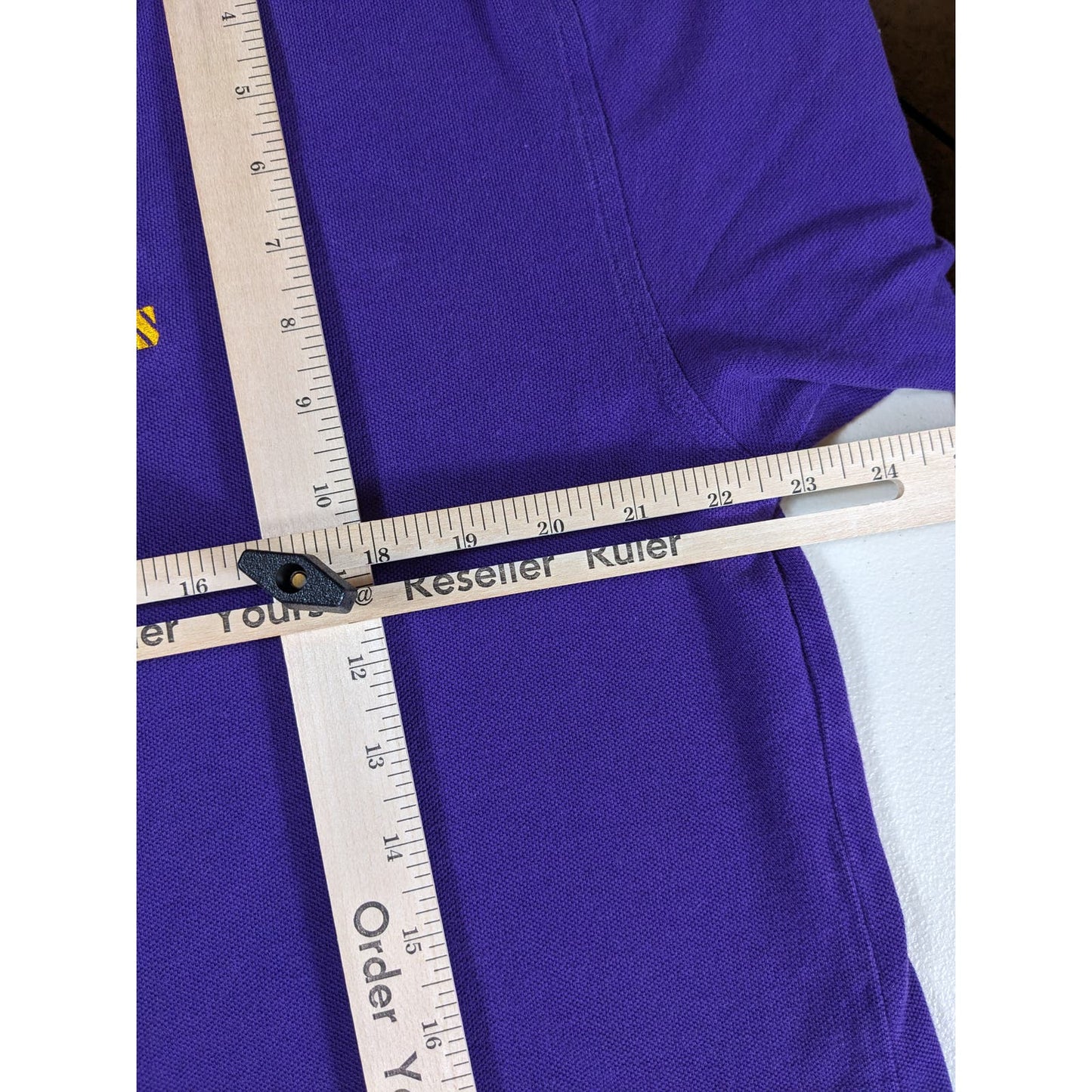 Antigua Polo Golf Shirt MN Vikings Mens XL Short Sleeve Purple Minnesota