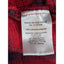 Roper Shirt Men XL Red Plaid Flannel Long Sleeve Western Snap Cowboy Rodeo Ranch