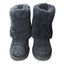 UGG Australia Womens 8 Black Shearling Winter Boots Suede Fur Lined Warm 100679