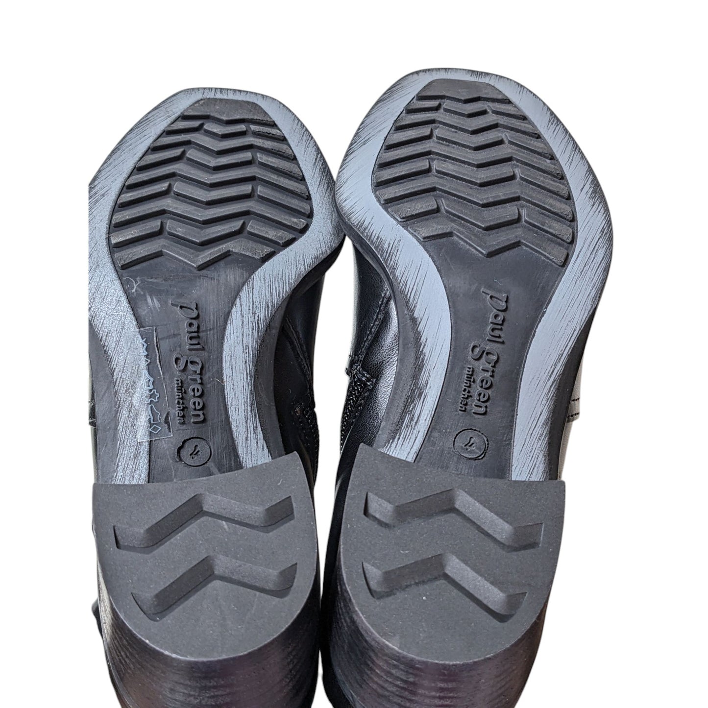 Paul Green Boots Womens 6.5 Leather Knee High Tall Riding Buckle Equestrian