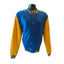 Varsity Jacket Mens XXL Letterman Style Bomber Blue Gold Snap Button Retro Style