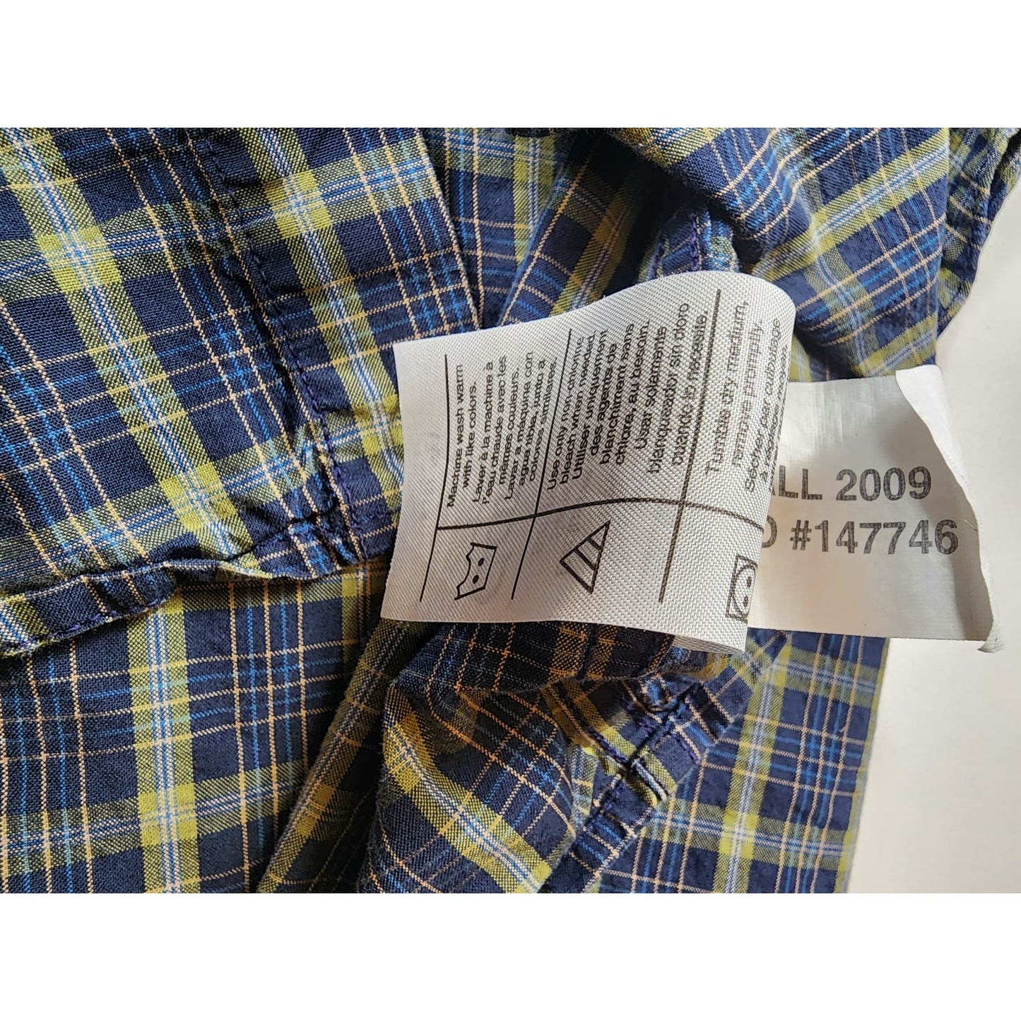 Carhartt Shirt Mens 2XL Plaid Classic Button Up Casual Long Sleeve Cotton Casual