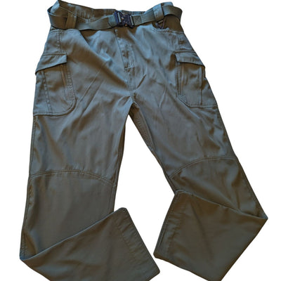 Tactical Series Green Cargo Pants Mens 2XL-33 Outdoor Utility Hiking Workwear
