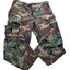 Military Woodland Camo Combat Trousers Mens Large Army BDU Pants Cargo Tactical