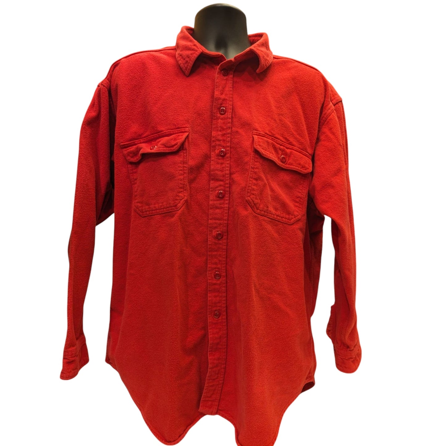 Woolrich Heavyweight Shirt Men 2XL Button Up Long Sleeve Outdoor Work Flannel