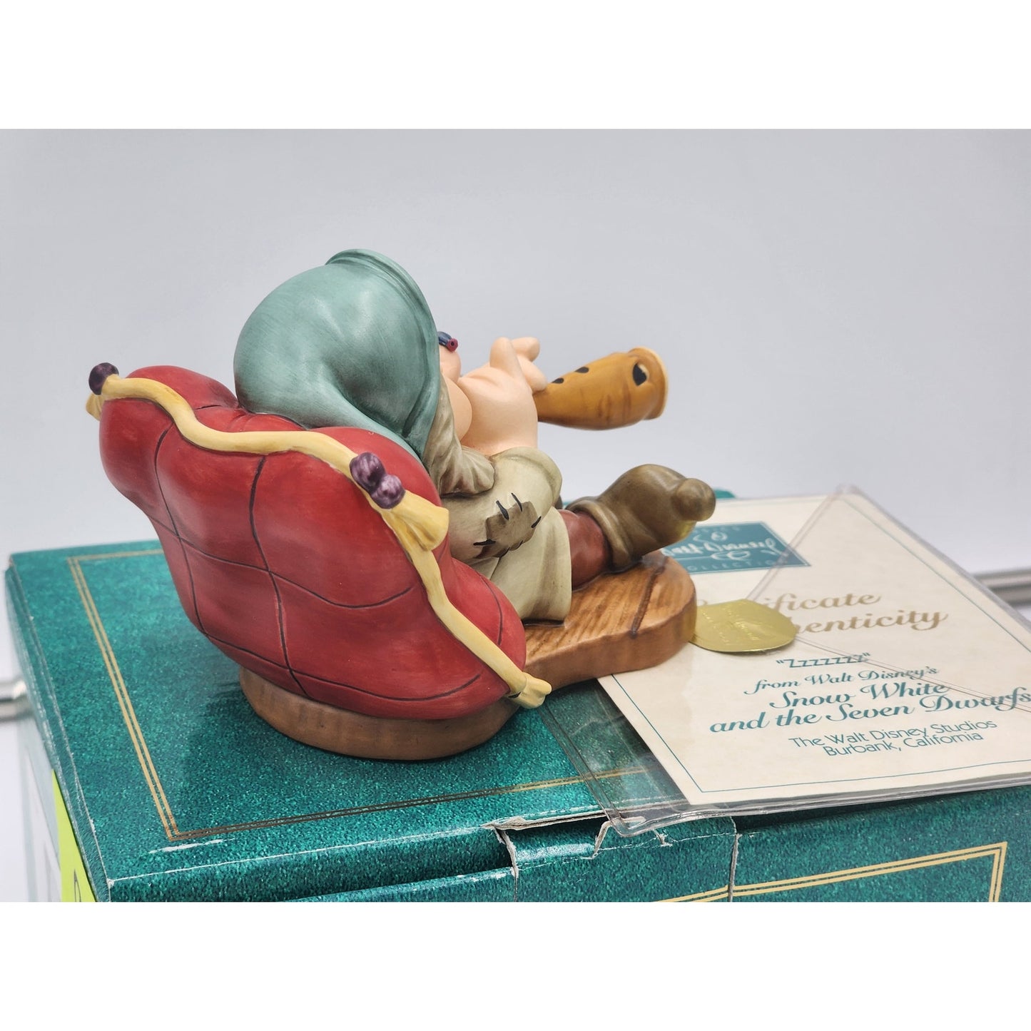 WDCC Sleepy “Zzzzzzz” Figurine Snow White Seven Dwarfs Disney Retired Box COA