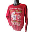 Disney Frozen Christmas Sweatshirt XL Red Ugly Sweater Holiday Graphic Pullover