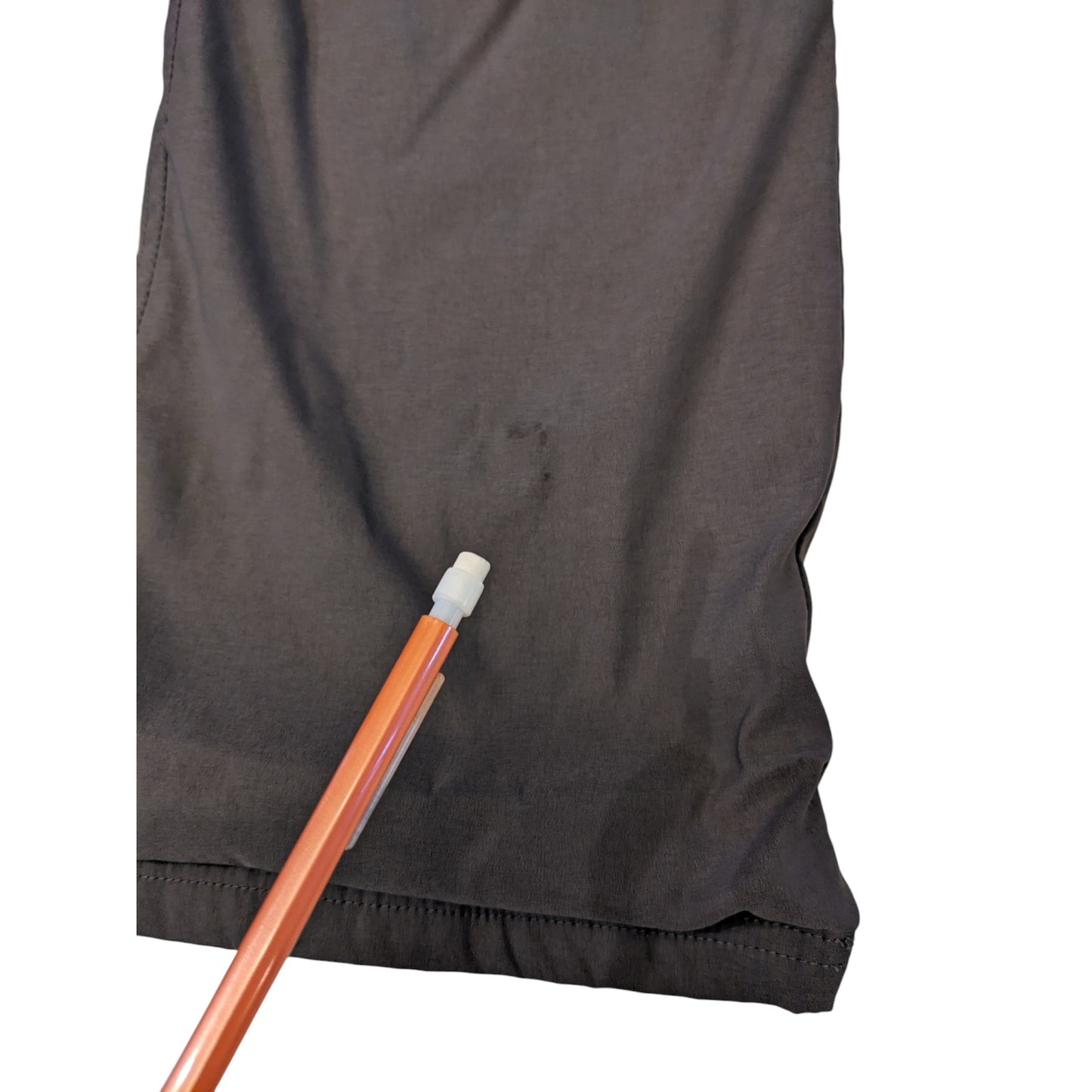 Eddie Bauer Pants Mens 38x34 Gray Lined Nylon Warm Outdoor Hiking Fleece Lining