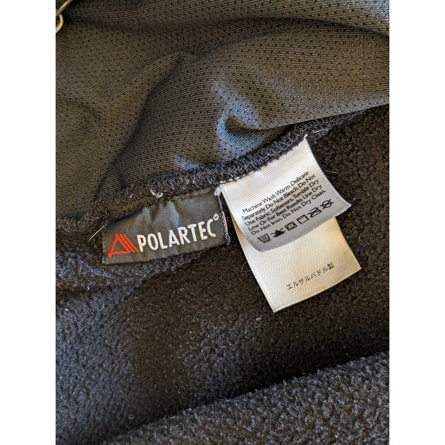 Eddie Bauer Polartec Fleece Jacket Men XXL Zip Outdoor WindPro Hiking Sweatshirt