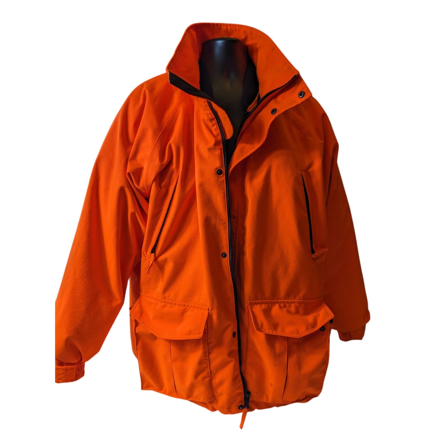 Cabelas Dry-Plus Blaze Orange Hunting Jacket Mens Large Insulated Outdoor Gear