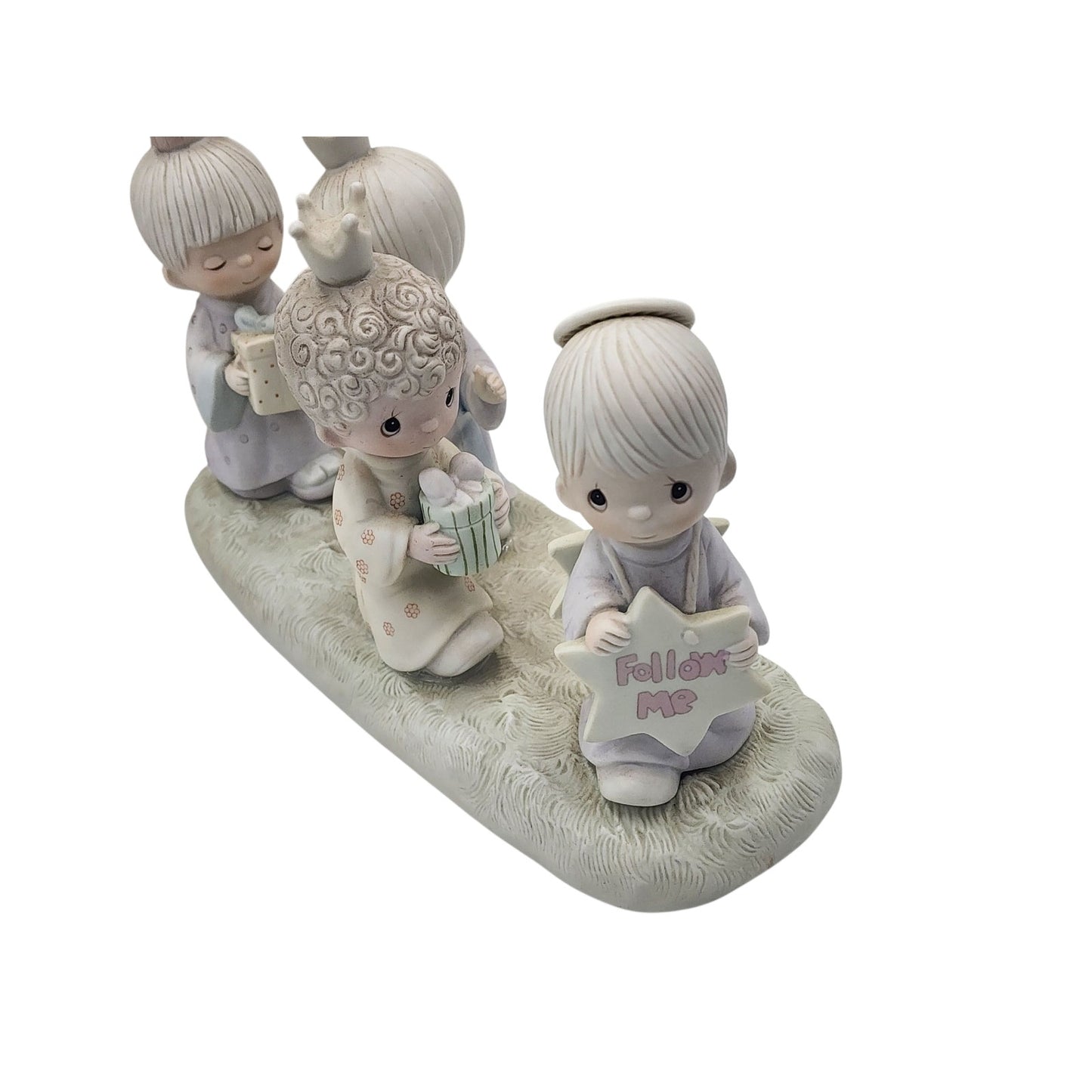 Precious Moments They Followed The Star & Manger Wall Set Nativity E-5641 E-5644