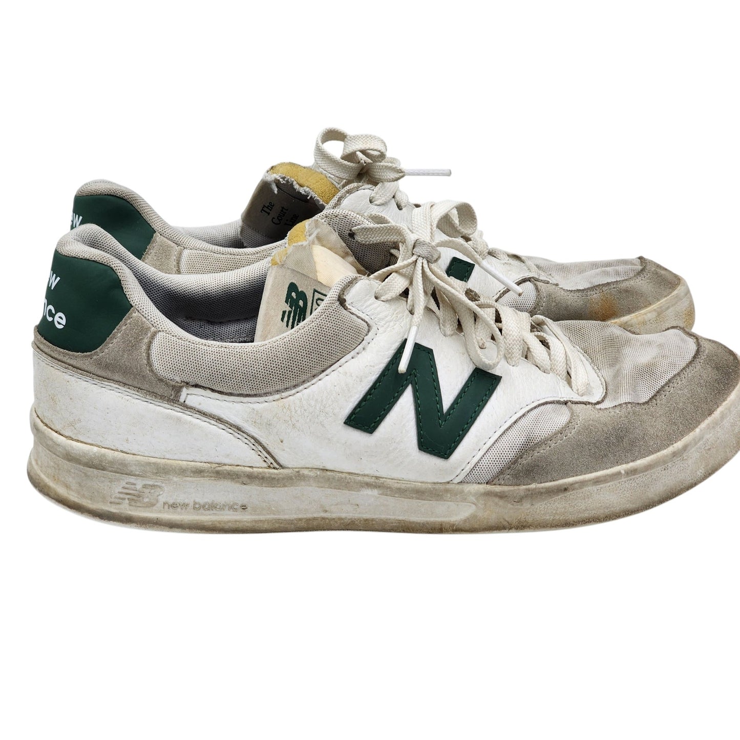 New Balance Court Line Sneakers Mens 10.5 Women 12 Low Top Tennis Shoes CT300WG3