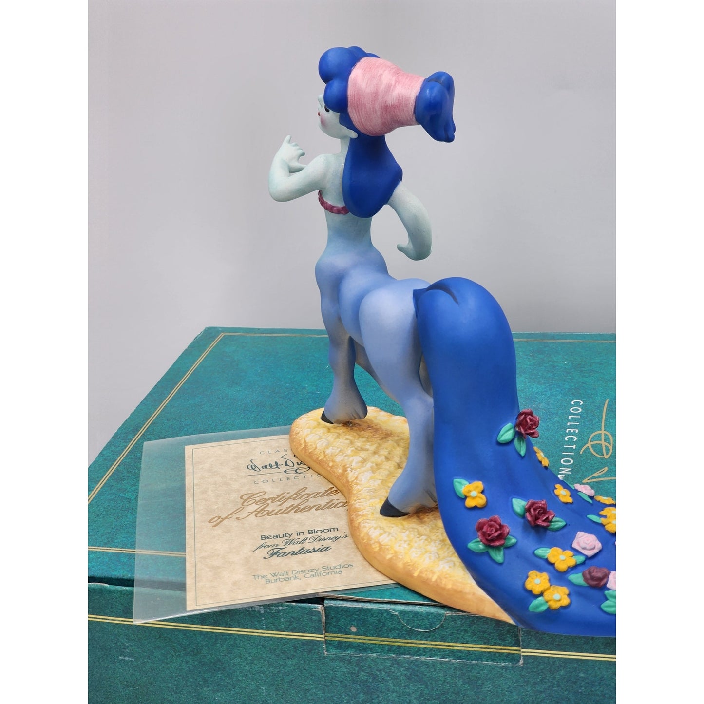 WDCC Fantasia Blue Centaurette Beauty in Bloom Vintage Box COA Disney Retired