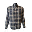LL Bean Fleece Flannel Shirt Jacket Men Large Lined Plaid Sherpa Lumberjack Work