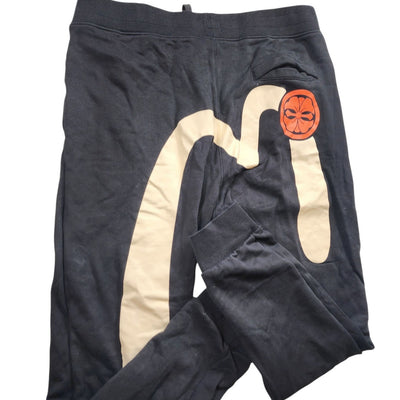 EVISU Sweatpants Heritage Men XXL Joggers Seagull Print Graphic Japan Streetwear