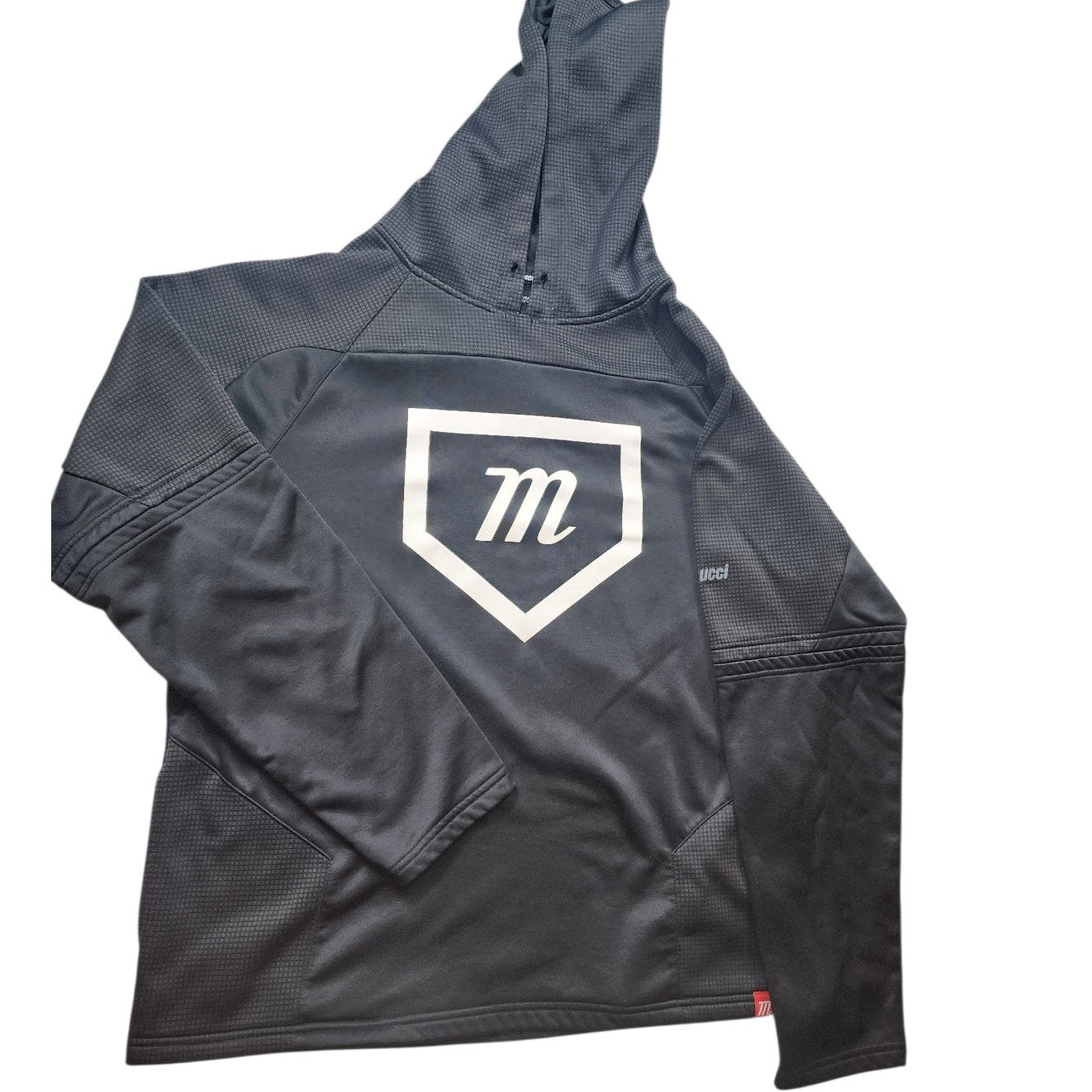 Marucci Hoodie Men Large Performance Pullover Baseball Athletic Sweatshirt Train