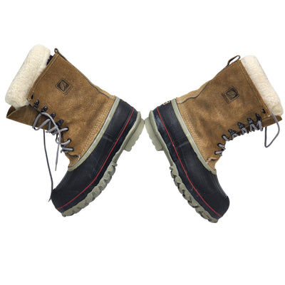 LaCrosse Boots Mens 10 Winter Duck Snow USA Insulated Heavy Duty Sherpa Lining