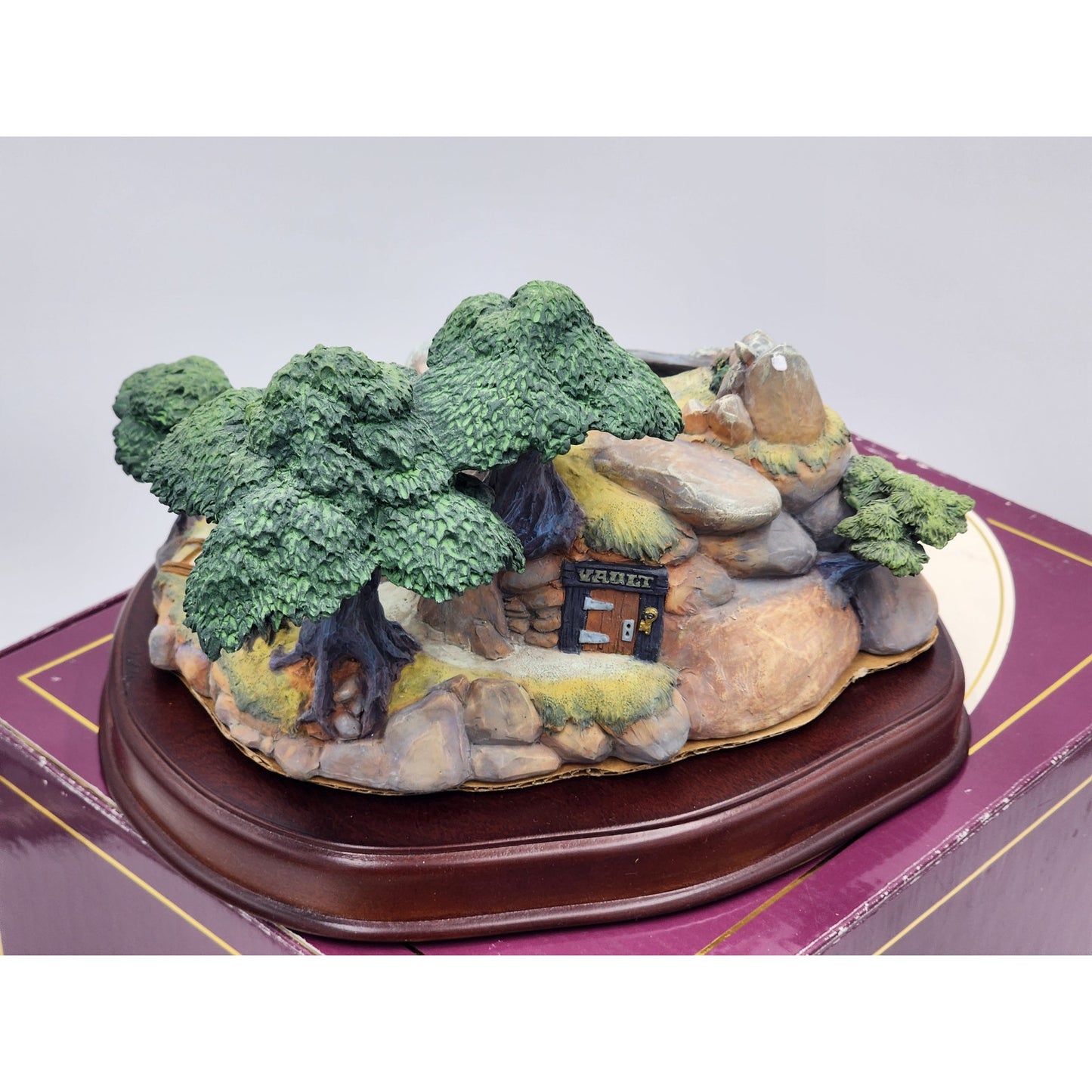 WDCC Disney Enchanted Places Snow White Seven Dwarfs Jewel Mine Vintage Box COA