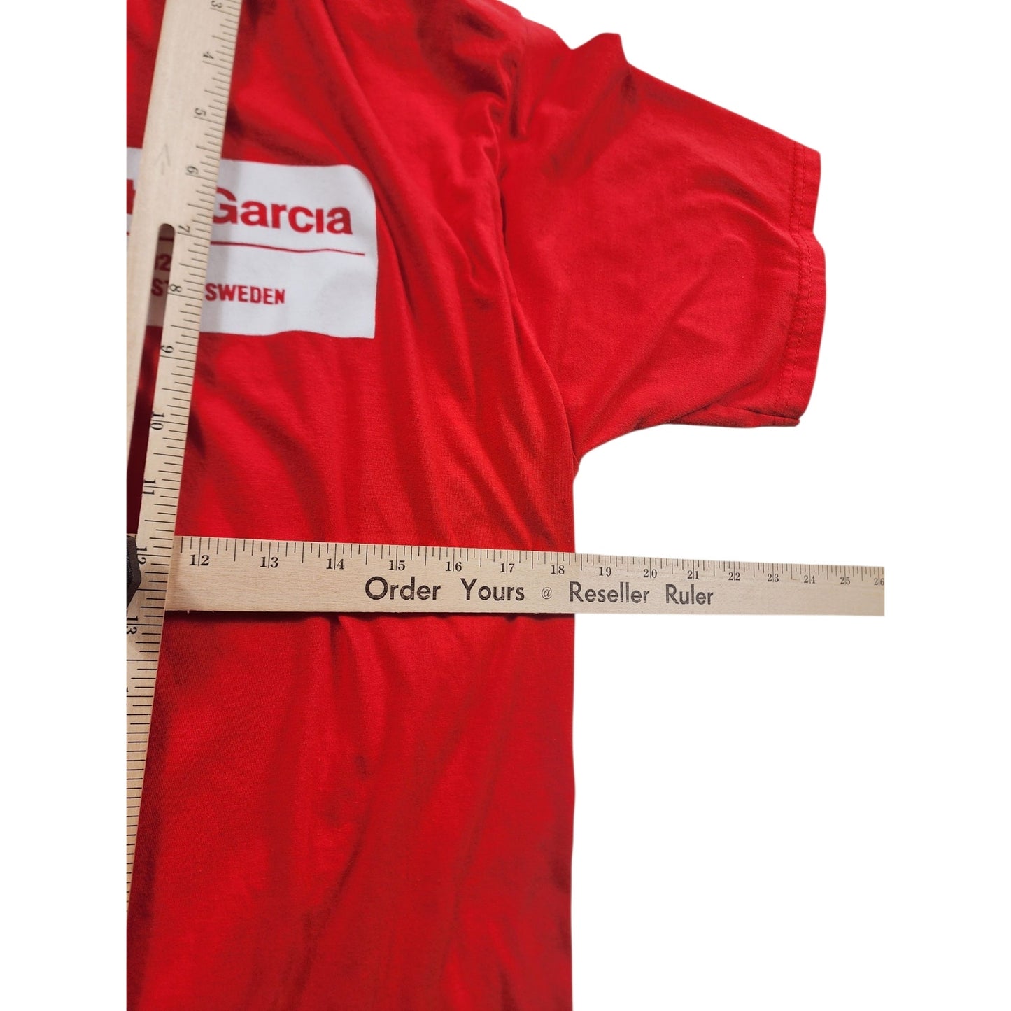 Abu Garcia Logo T Shirt Mens Large Fishing Sportswear Graphic Tee Short Sleeve